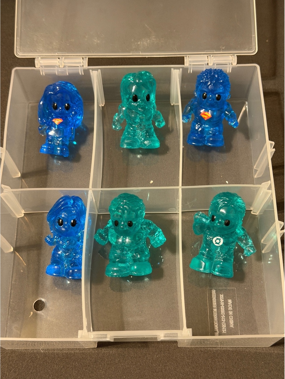 Ooshies DC Comics Holgram Pencil Toppers And More. Lot Of 6.